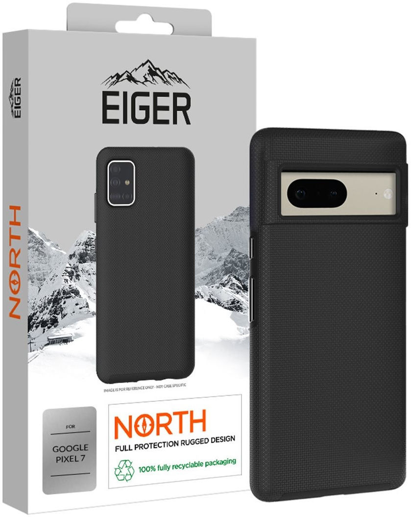 Eiger North Series Google Pixel 7 Hoesje Back Cover Zwart afbeelding 1