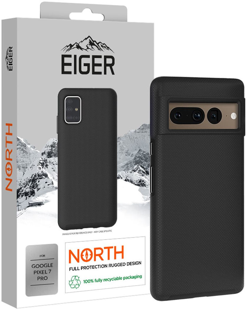 Eiger North Series Google Pixel 7 Pro Hoesje Back Cover Zwart afbeelding 1