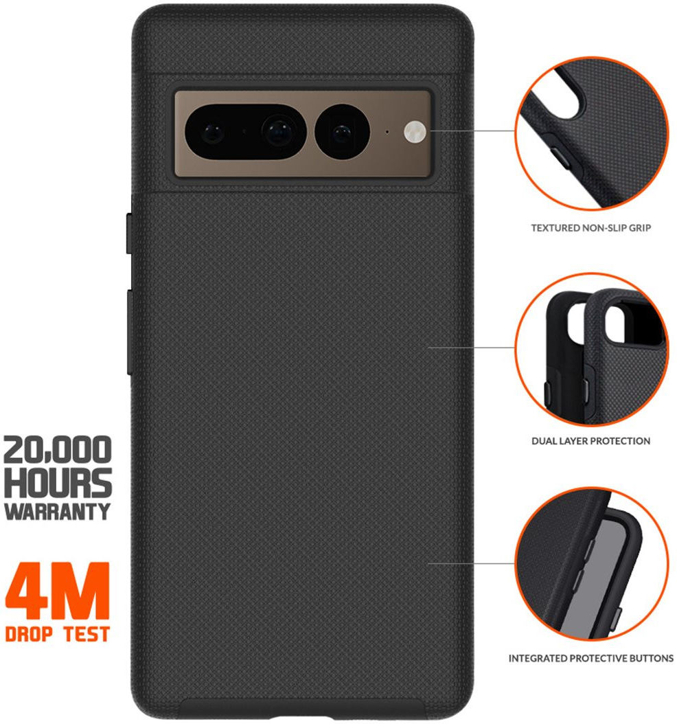 Eiger North Series Google Pixel 7 Pro Hoesje Back Cover Zwart afbeelding 2