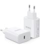 Duzonna T3 20W USB-C Snellader Power Delivery Adapter Fast Charge Wit