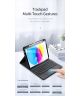 Dux Ducis Apple iPad 10.9 (2022) Hoes Bluetooth Toetsenbord Zwart