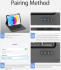 Dux Ducis Apple iPad 11 (2025) / 10.9 (2022) Hoes Bluetooth Toetsenbord Zwart afbeelding 10