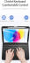 Dux Ducis Apple iPad 11 (2025) / 10.9 (2022) Hoes Bluetooth Toetsenbord Zwart afbeelding 4