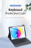 Dux Ducis Apple iPad 11 (2025) / 10.9 (2022) Hoes Bluetooth Toetsenbord Zwart afbeelding 6
