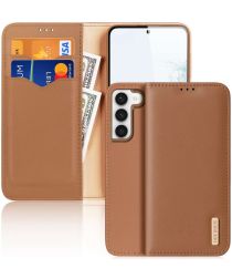 Dux Ducis Hivo Samsung Galaxy S23 Hoesje RFID Book Case Bruin