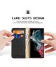 Dux Ducis Hivo Samsung Galaxy S23 Ultra Hoesje RFID Book Case Zwart