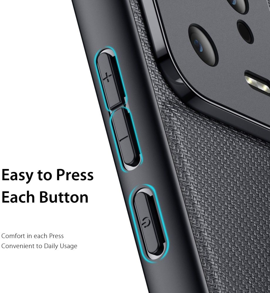 Dux Ducis Fino Xiaomi 13 Pro Hoesje Back Cover Zwart afbeelding 6