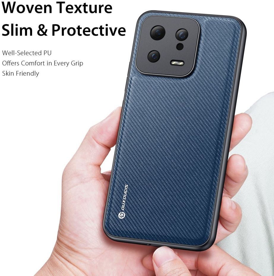 Dux Ducis Fino Xiaomi 13 Pro Hoesje Back Cover Blauw afbeelding 2