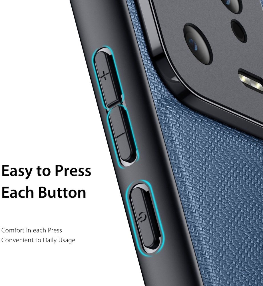 Dux Ducis Fino Xiaomi 13 Pro Hoesje Back Cover Blauw afbeelding 6