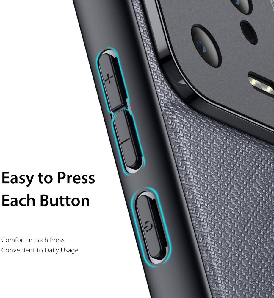 Dux Ducis Fino Xiaomi 13 Pro Hoesje Back Cover Grijs afbeelding 6
