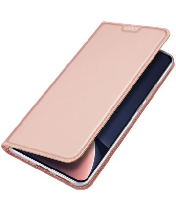 Dux Ducis Skin Pro Xiaomi 13 Hoesje Portemonnee Book Case Roze Hoesjes