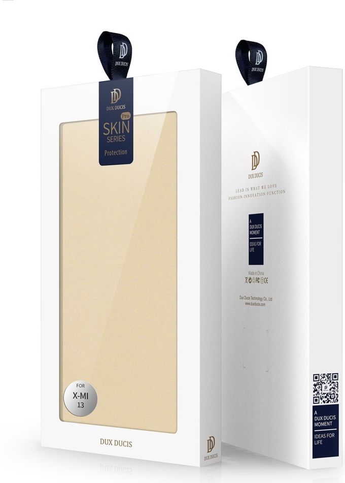 Dux Ducis Skin Pro Xiaomi 13 Hoesje Portemonnee Book Case Goud afbeelding 13