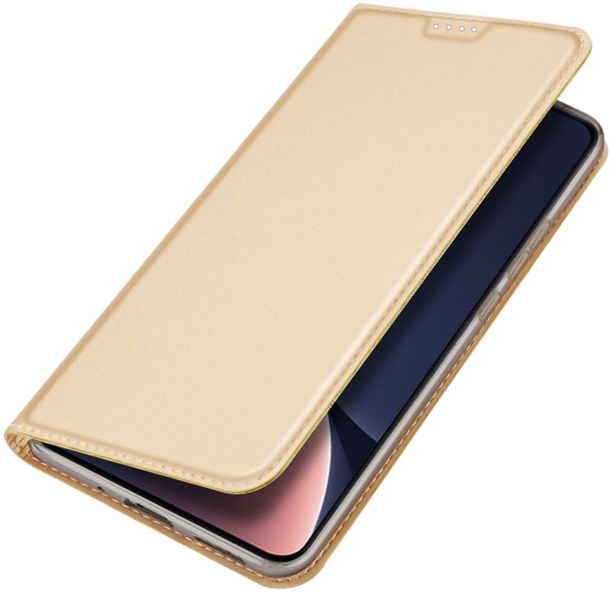 Dux Ducis Skin Pro Xiaomi 13 Hoesje Portemonnee Book Case Goud afbeelding 1