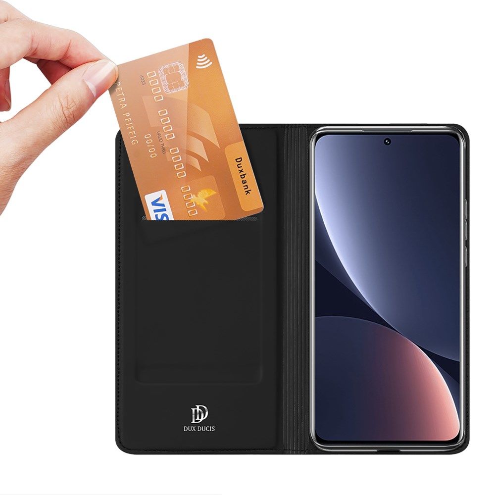 Dux Ducis Skin Pro Xiaomi 13 Pro Hoesje Portemonnee Book Case Zwart afbeelding 2