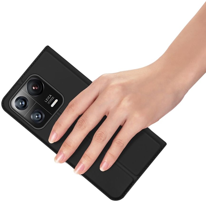 Dux Ducis Skin Pro Xiaomi 13 Pro Hoesje Portemonnee Book Case Zwart afbeelding 10