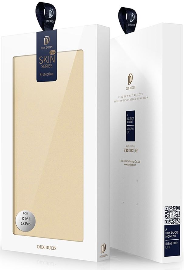 Dux Ducis Skin Pro Xiaomi 13 Pro Hoesje Portemonnee Book Case Goud afbeelding 12