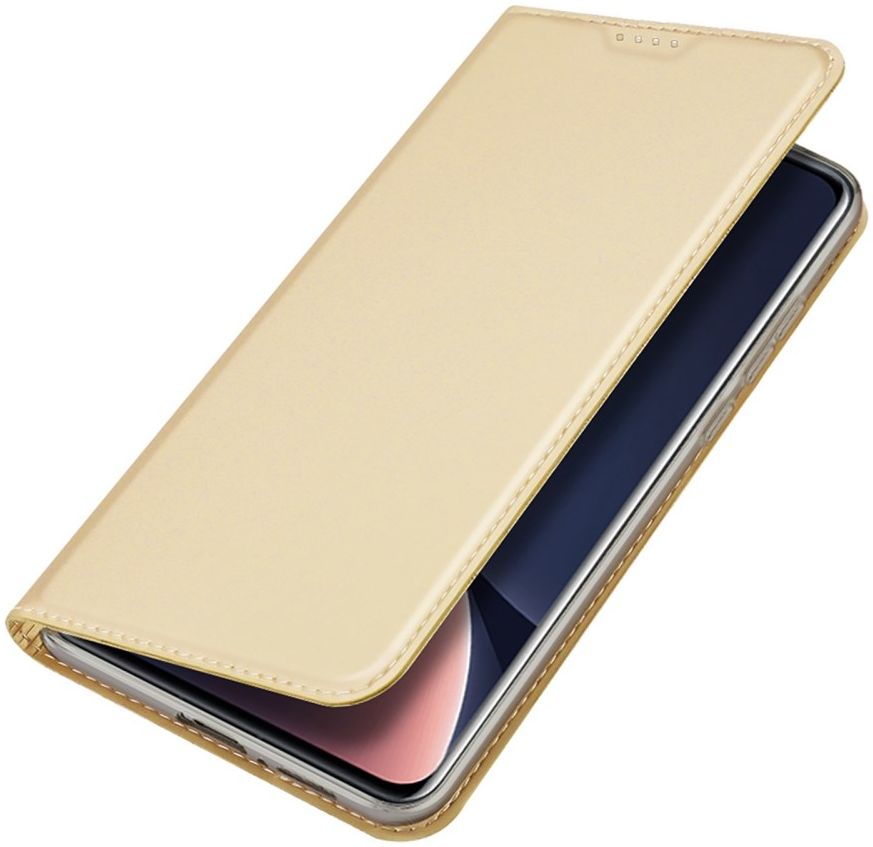 Dux Ducis Skin Pro Xiaomi 13 Pro Hoesje Portemonnee Book Case Goud afbeelding 1
