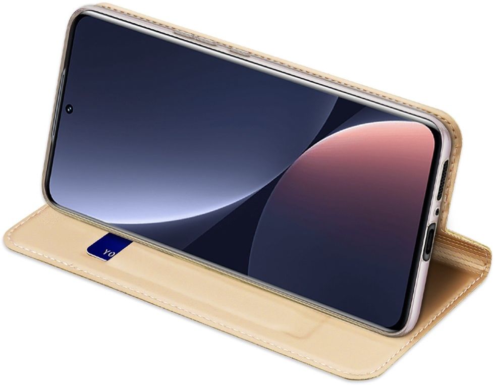 Dux Ducis Skin Pro Xiaomi 13 Pro Hoesje Portemonnee Book Case Goud afbeelding 5