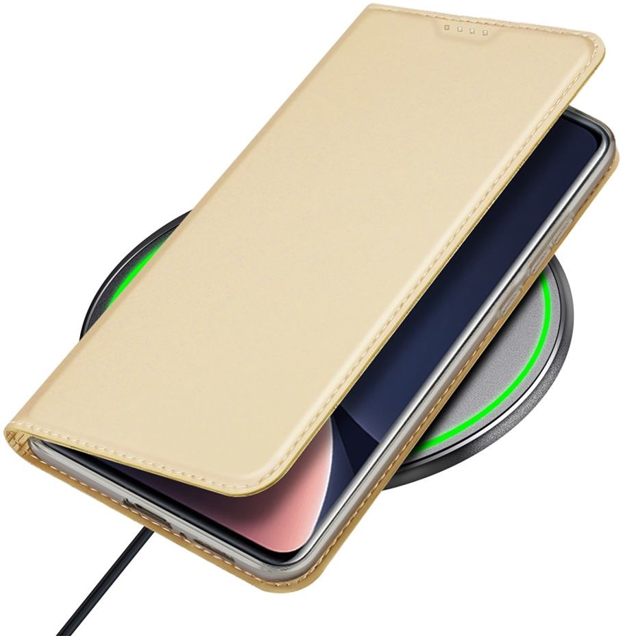Dux Ducis Skin Pro Xiaomi 13 Pro Hoesje Portemonnee Book Case Goud afbeelding 9