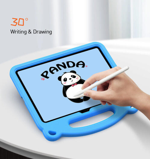 Dux Ducis Panda Apple iPad 11 (2025) / 10.9 (2022) Kinder Tablethoes Roze afbeelding 12
