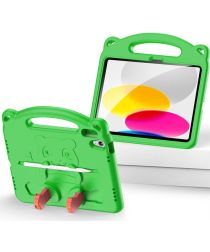 Dux Ducis Panda Apple iPad 10.9 (2022) Kinder Tablethoes Groen