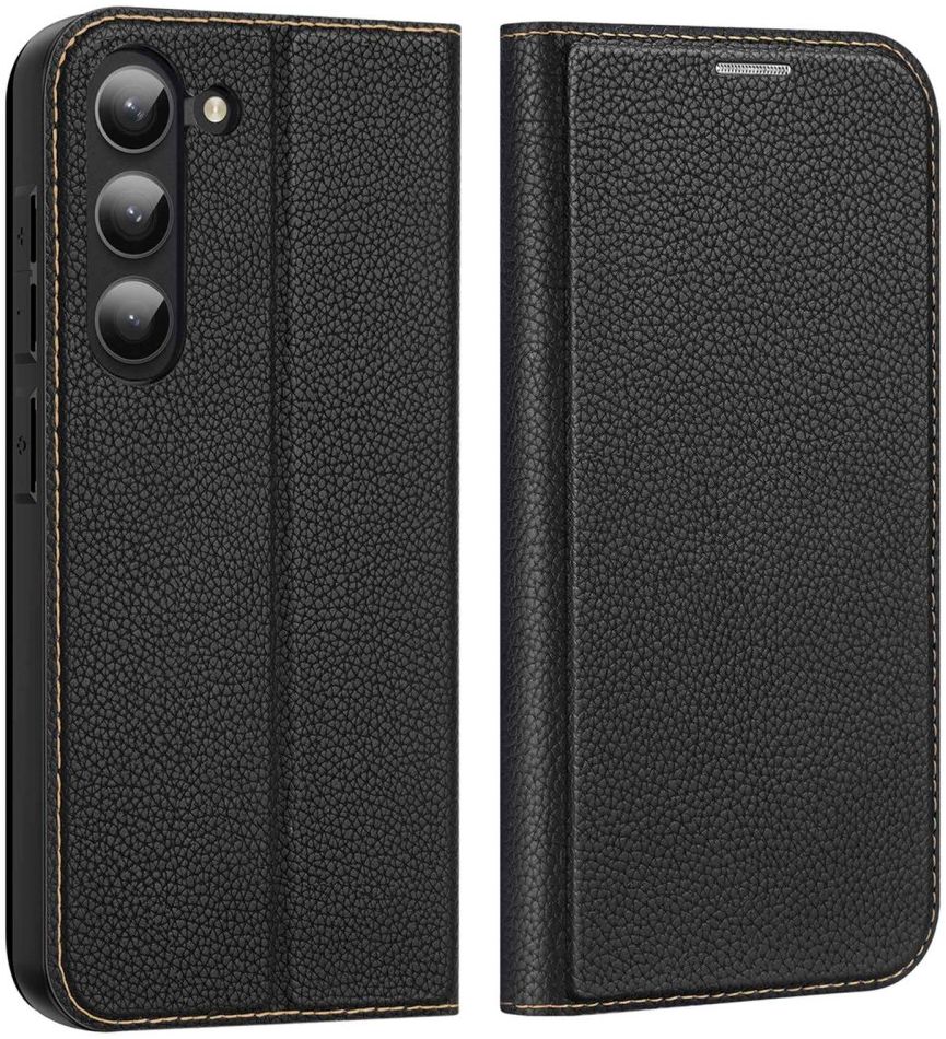 Dux Ducis Skin X2 Samsung Galaxy S23 Hoesje Book Case Zwart afbeelding 2