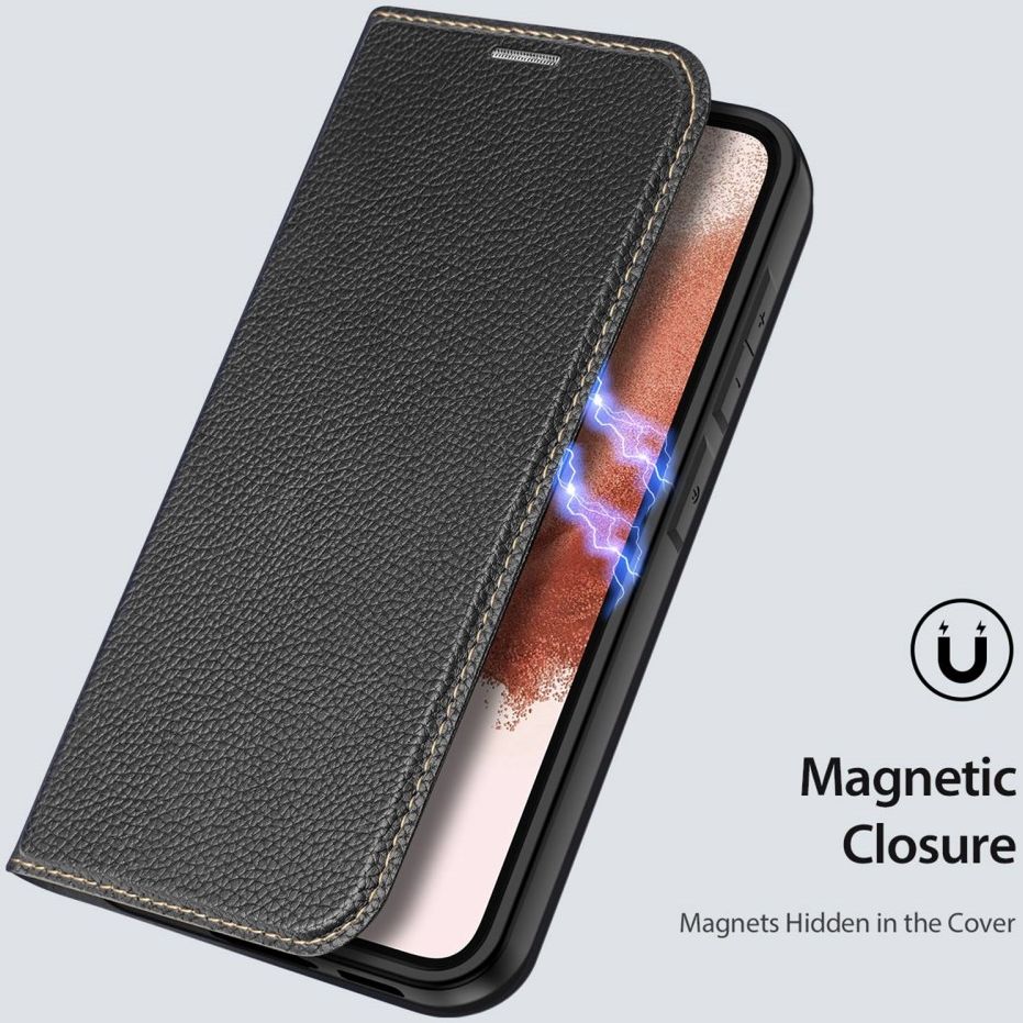 Dux Ducis Skin X2 Samsung Galaxy S23 Hoesje Book Case Zwart afbeelding 5