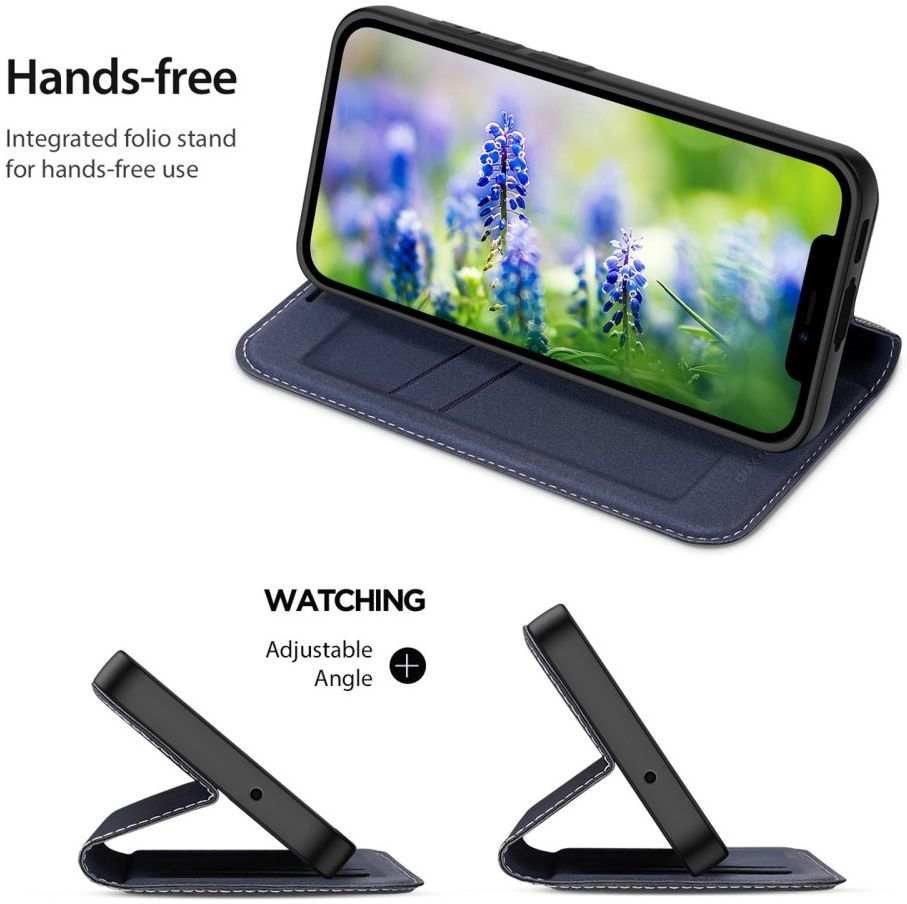 Dux Ducis Skin X2 Samsung Galaxy S23 Hoesje Book Case Blauw afbeelding 6