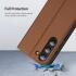 Dux Ducis Skin X2 Samsung Galaxy S23 Hoesje Book Case Bruin afbeelding 4