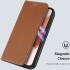 Dux Ducis Skin X2 Samsung Galaxy S23 Hoesje Book Case Bruin afbeelding 5