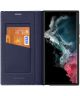 Dux Ducis Skin X2 Samsung Galaxy S23 Ultra Hoesje Book Case Blauw