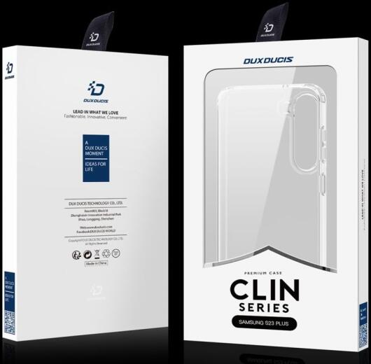 Dux Ducis Clin Samsung Galaxy S23 Plus Hoesje Back Cover Transparant afbeelding 10