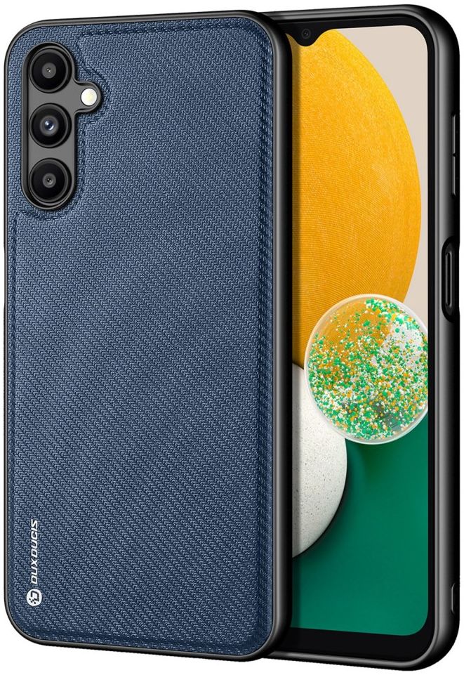 Dux Ducis Fino Samsung Galaxy A14 Hoesje Back Cover Blauw afbeelding 1