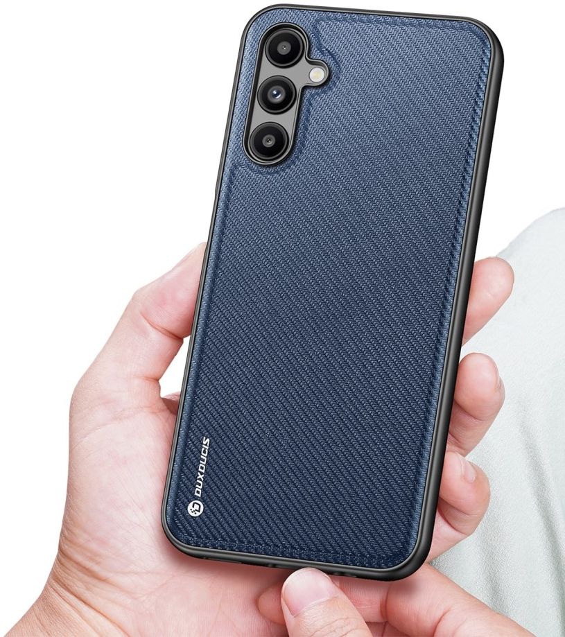 Dux Ducis Fino Samsung Galaxy A14 Hoesje Back Cover Blauw afbeelding 2