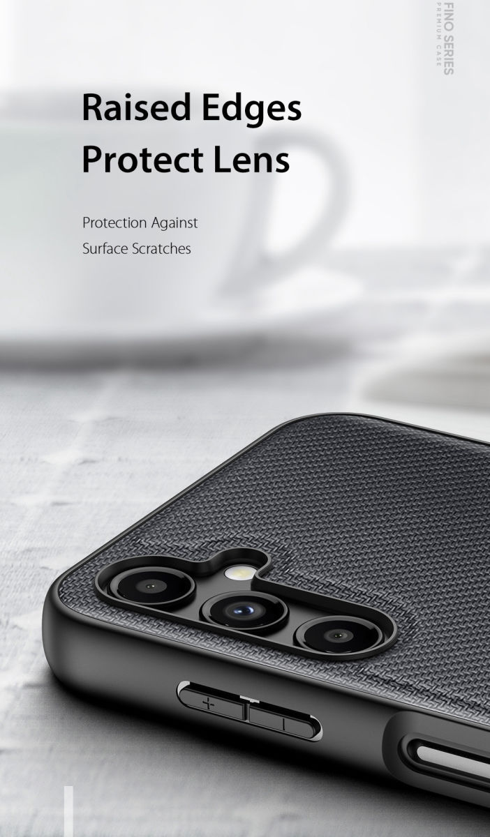 Dux Ducis Fino Samsung Galaxy A14 Hoesje Back Cover Blauw afbeelding 5