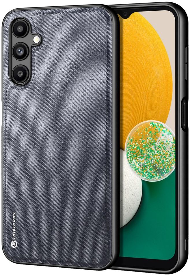 Dux Ducis Fino Samsung Galaxy A14 Hoesje Back Cover Grijs afbeelding 1