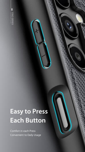Dux Ducis Fino Samsung Galaxy A14 Hoesje Back Cover Grijs afbeelding 7