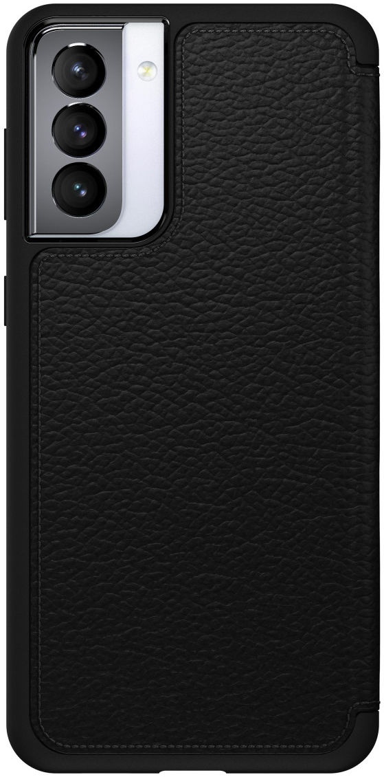 OtterBox Strada Samsung S21 Plus Hoesje Echt Leer Book Case Zwart afbeelding 5