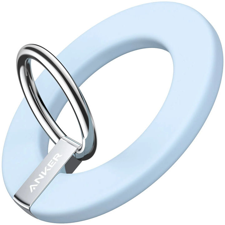 Anker MagGo Ring Houder MagSafe Standaard voor Vinger Blauw afbeelding 1