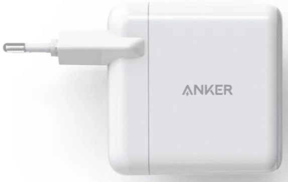 Anker PowerPort (35W) Power Delivery 3.0 USB-A en USB-C Adapter Wit afbeelding 2