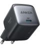 Anker PowerPort 713 Nano II 45W GaN Compacte USB-C Snellader Zwart