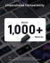 Anker 737 GaNPrime (120W) Fast Charge USB-C en USB-A Adapter Zwart afbeelding 5