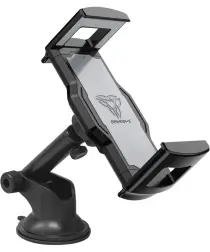 Armor X Dashboard Auto Telefoon/Tablet Houder Met Zuignap Zwart afbeelding