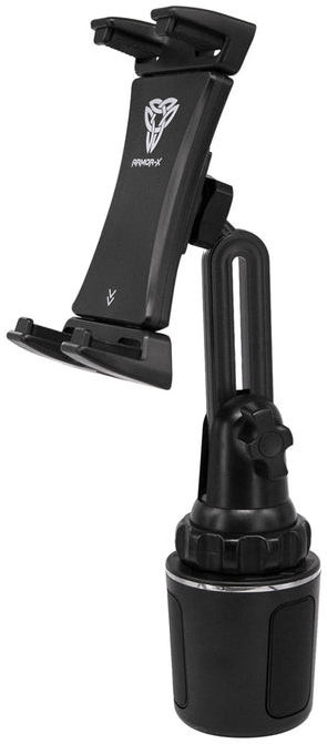 Armor X Universele Telefoon/Tablet Houder voor Bekerhouder Auto Zwart afbeelding 1