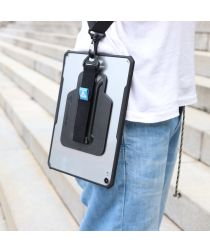 Armor-X Apple iPad 9.7 (2017/2018) Hoes Shockproof Strap Zwart afbeelding