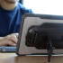 Armor-X Apple iPad 9.7 (2017/2018) Hoes Shockproof Strap Zwart afbeelding 3