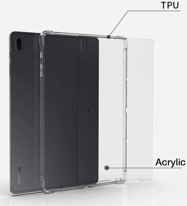 Armor-X Samsung Galaxy Tab A7 (2020 / 2022) Hoes met Strap Zwart afbeelding 6