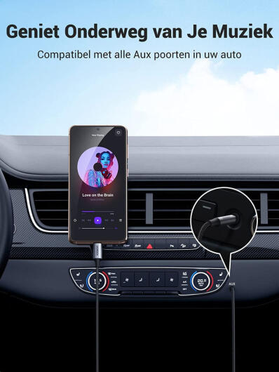 UGREEN USB-C naar 3.5mm Jack Audio Adapter met DAC Chip Grijs 1M afbeelding 4