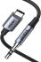 UGREEN USB-C naar 3.5mm Jack Audio Adapter met DAC Chip Grijs 1M afbeelding 2