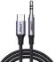 UGREEN USB-C naar 3.5mm Jack Audio Adapter met DAC Chip Grijs 1M afbeelding 1